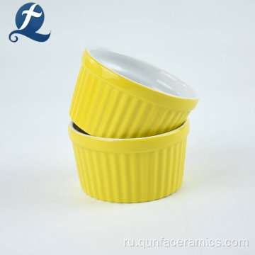 Простая в уходе керамическая кухня Ramekin For Cake